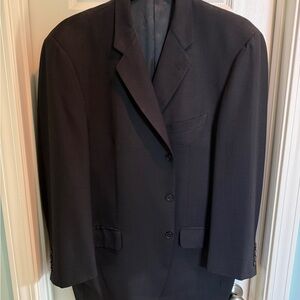 Joseph Abboud Black Wool Blazer Sport Coat Men’s 43R Made USA